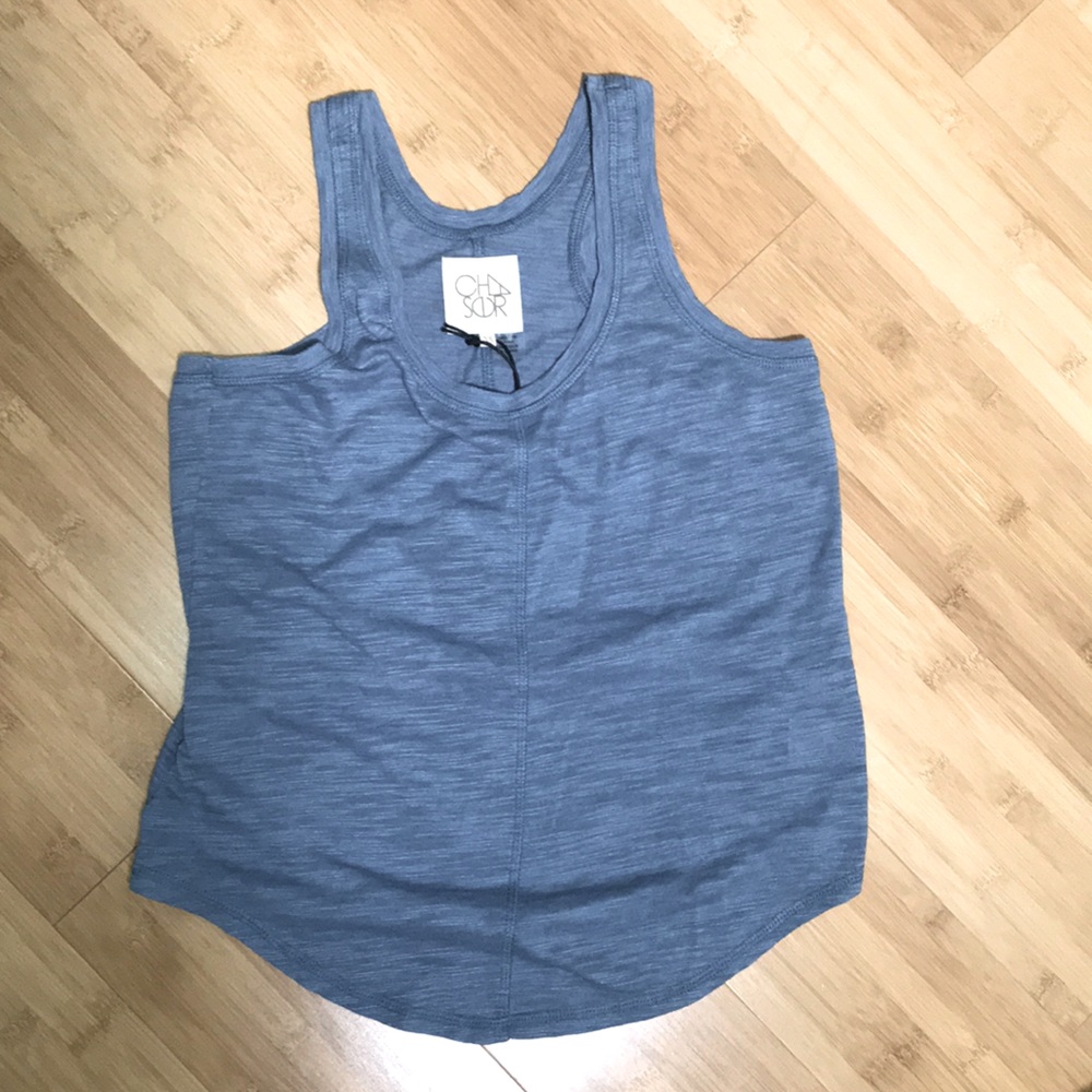 Blue Racerback Tank